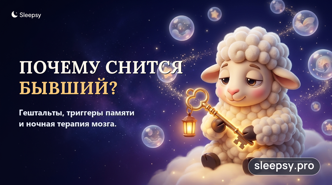 Почему снится бывший: гештальты, скрытые триггеры и о чем на самом деле говорит мозг