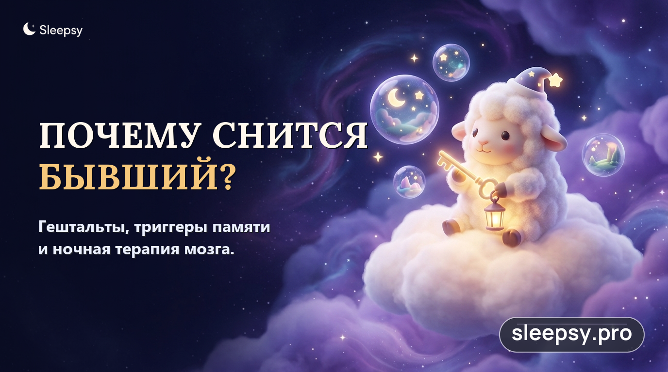 Почему снится бывший: гештальты, скрытые триггеры и о чем на самом деле говорит мозг
