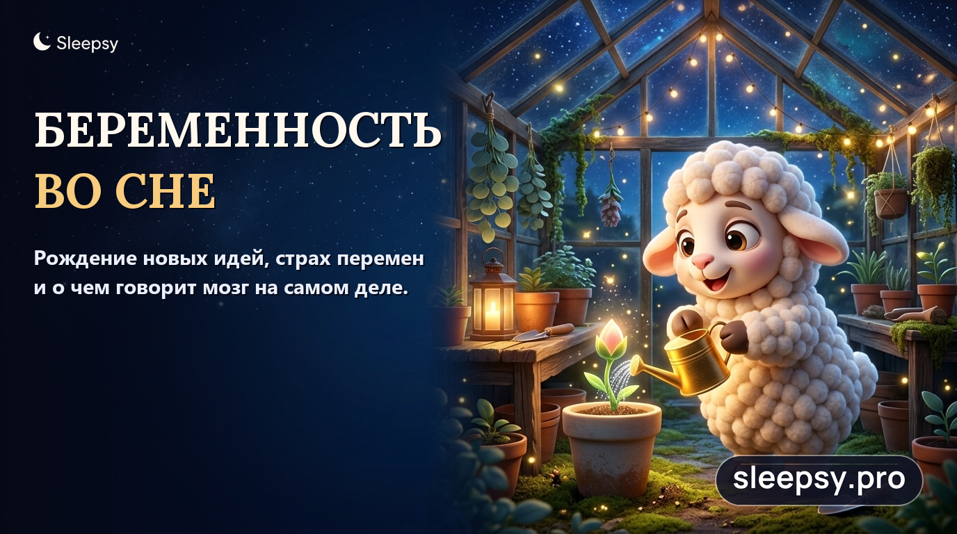 Беременность во сне показывает, что в жизни созрели перемены