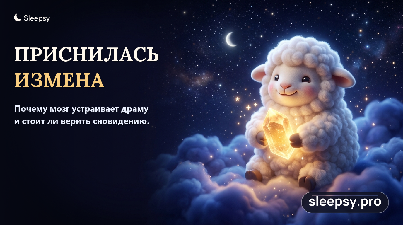 Приснилась измена: почему мозг устраивает драму и стоит ли верить сну