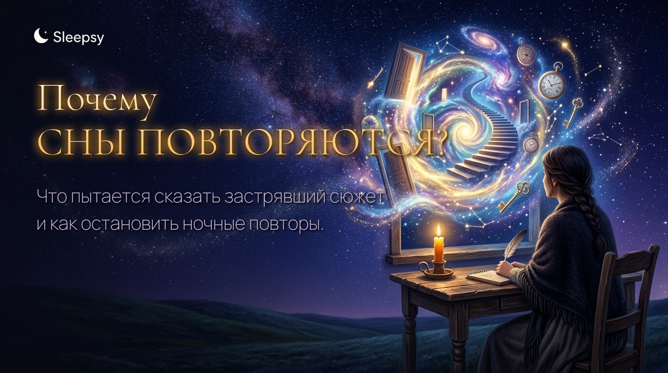 Почему сны повторяются: что пытается сказать застрявший сюжет