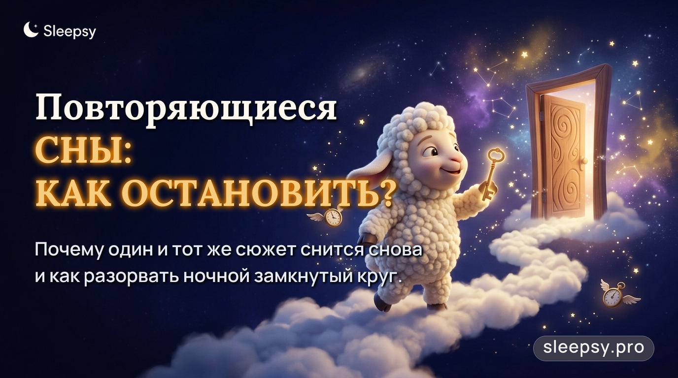 Почему сны повторяются: что пытается сказать застрявший сюжет