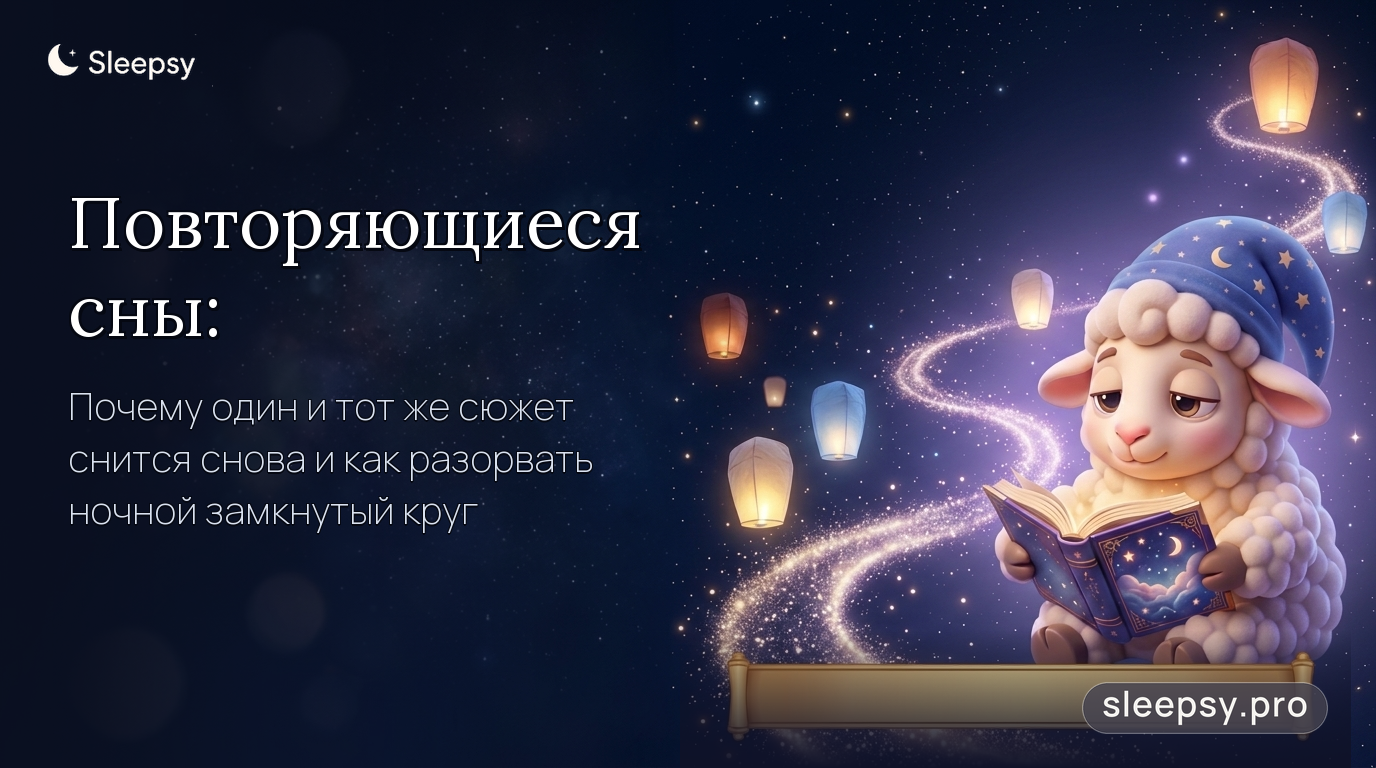 Почему сны повторяются: что пытается сказать застрявший сюжет