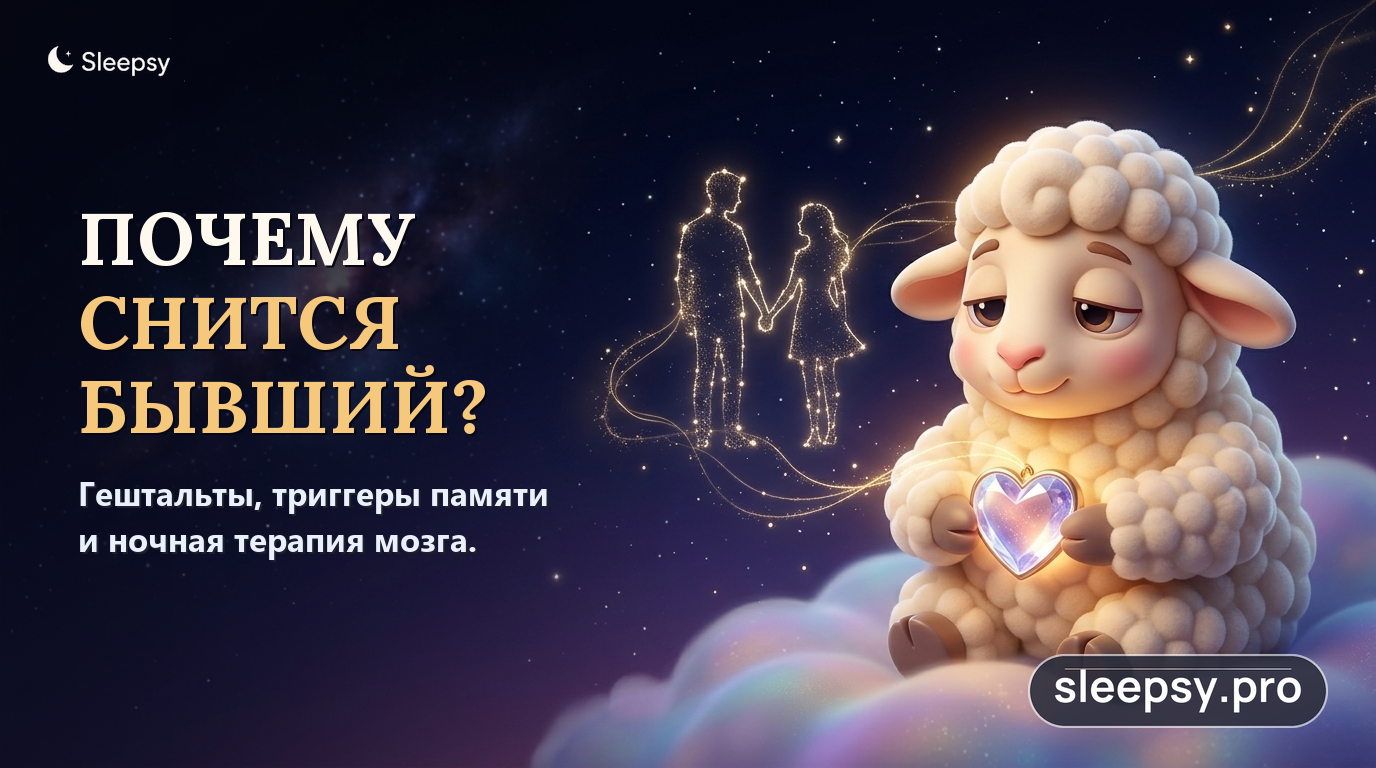 Почему снится бывший: гештальты, скрытые триггеры и о чем на самом деле говорит мозг