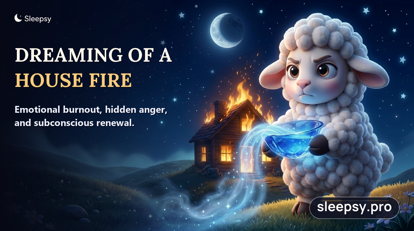 Dreaming of a House Fire: Emotional Burnout, Hidden Anger, and Psychic Renewal