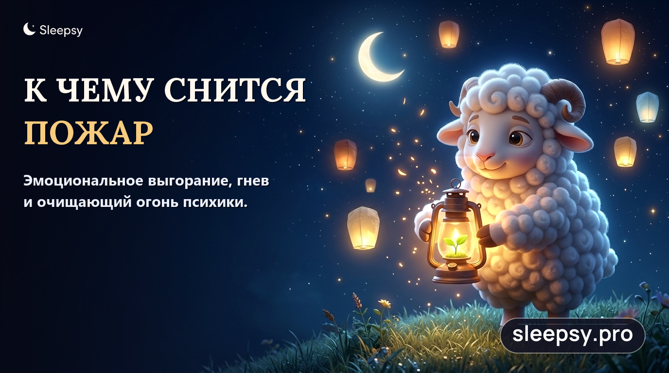 Пожар во сне и горящий дом: эмоциональное выгорание, гнев и очищающий огонь психики